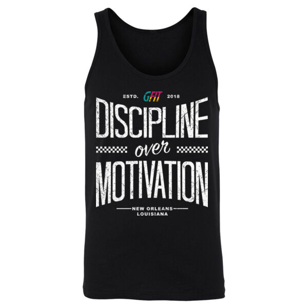 DISCIPLINE OVER MOTIVATION - TANK - $ZRF9FP$ Thumbnail