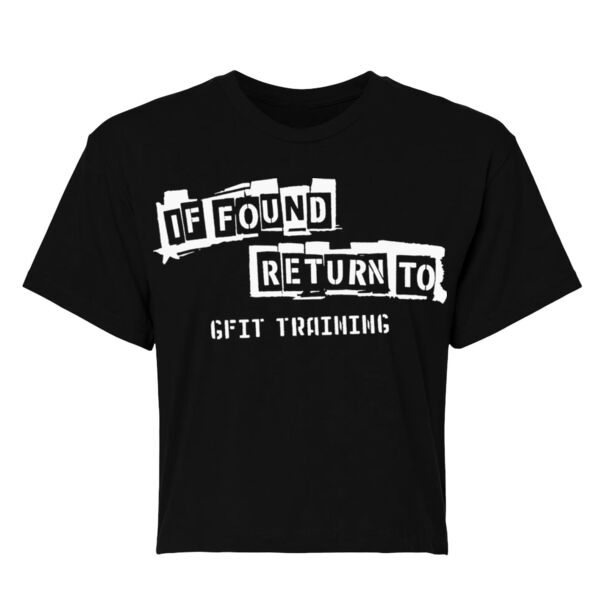 RANSOM NOTE - WOMEN'S CROP T-SHIRT - $RAQV2U$ Thumbnail