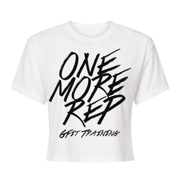 ONE MORE REP BRUSH - WOMEN'S CROP T-SHIRT Thumbnail